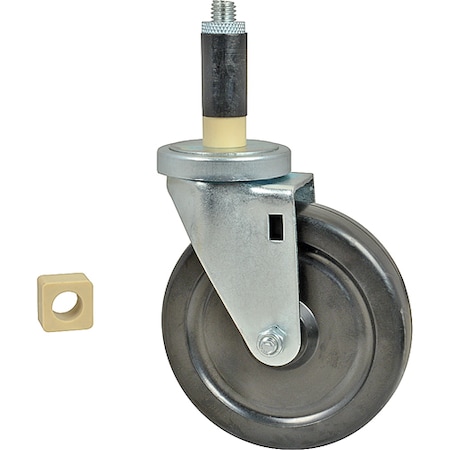 Allpoints Caster 5  Black Wheel No Brake L 8009639